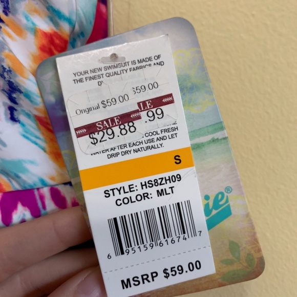 Hobie tie dye swimsuit - Picture 4 of 4